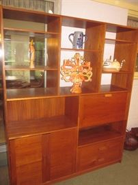 Teak Wall unit