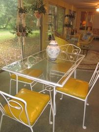Vintage patio set