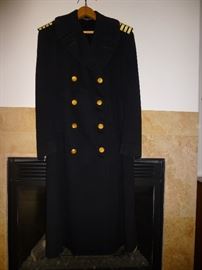 Navy Over Coat