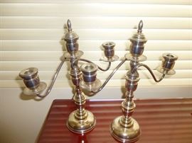Transforming Candle holders can be used as shown or just single candle each