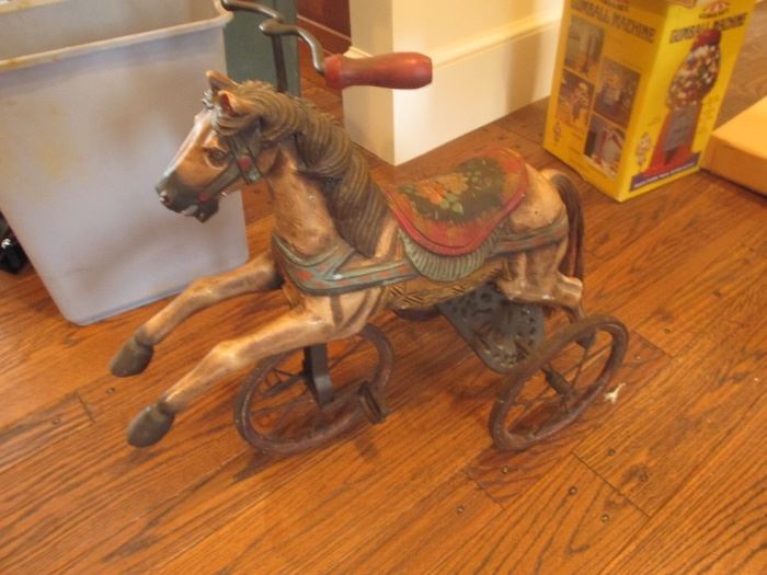 1950 REPRODUCTION OF AN 1800'S RIDING HORSE