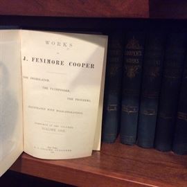 SET J. FENIMORE COOPER "COLLECTED WORKS"