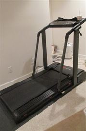 Sears treadmill.  Works great, but parts and maintenance are always available from Sears.  $150.