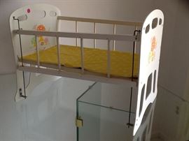 Vintage Child's Doll Crib
