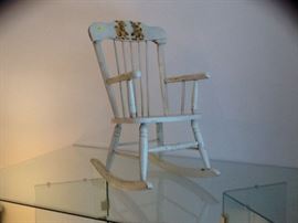 Childs Vintage Rocking Chair