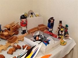German Nutcracker, Smokers and Wood Toys