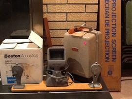 Film Projectors and Screeen