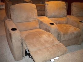 Theater seating reclining