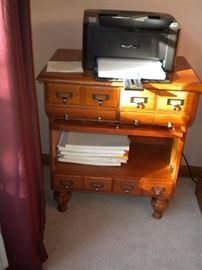 Printer stand to match roll top desk