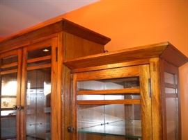 Aspen Home Mission style buffet/hutch/china cabinet/flatware drawer (great for homes with limited kitchen cabinet space)