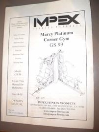 Marcy Platinum Corner Gym MPEX multi person workout station