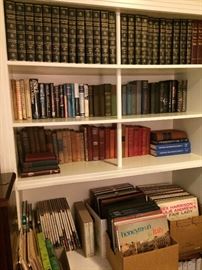 Many books and records