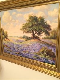 Bluebonnet scene by C. Smith