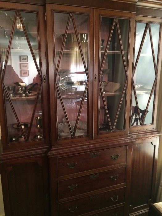1880's mahogany breakfront (sold by Charles of London)