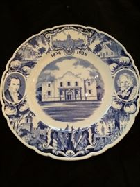 1836-1936 Texas Centennial plate