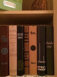 1942 to 1950 University of Texas yearbooks