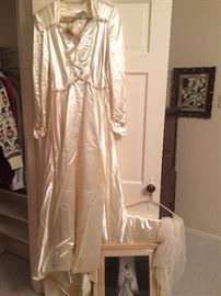 Vintage wedding dress from 1948