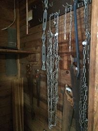 Saws and chains