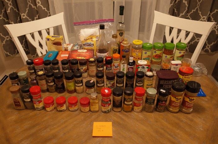 spices and oils