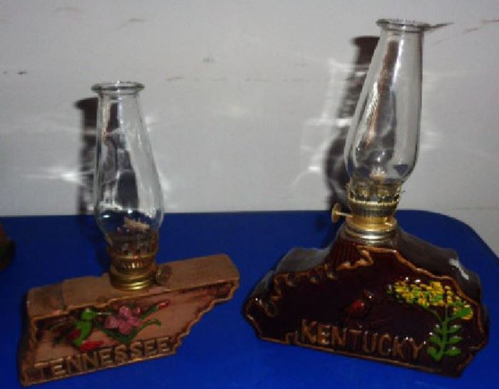 Vintage Collectible Oil Lamps