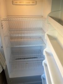 Clean newer freezer