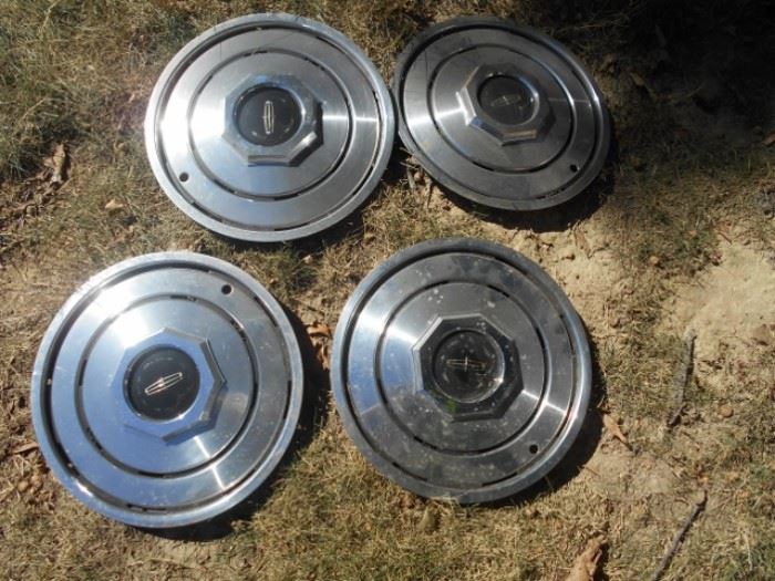 1984 Lincoln Continental OEM Hubcaps never used
