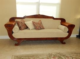 Antique Empire Sofa, Very Rare