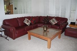  LARGE SQUARE COFFEE TABLE, END TABLES ONLY 