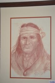 NUMBERED FRAMED PRINT