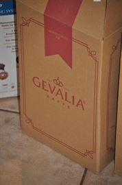 SEVERAL GEVALIA COFFEE MAKERS - NEW IN BOX