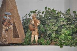 DECOR - MANY ARTIFICIAL PLANTS