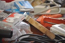 HAND TOOLS, GARAGE MISC.