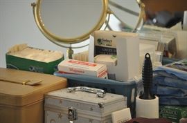 BATHROOM SUPPLIES, COSMETICS, ETC