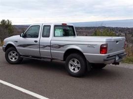 z Ford side view from rear