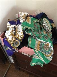 Woman's designer scarves