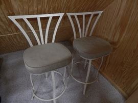 Swivel bar stools. Like new, never used. Norwalk Furniture.