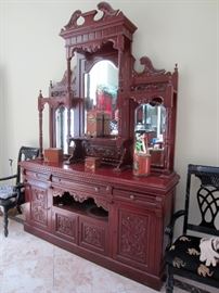 Ornate buffet