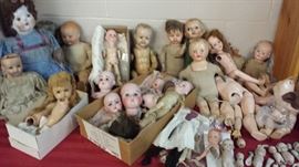 Plus, many, many doll parts!!