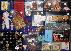 Rings; Coins; Vintage Items
