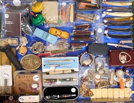 Vintage Pocket Knives & Straight Razors; Watches; Pens