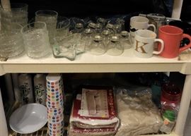 Glassware and Misc. Home Items