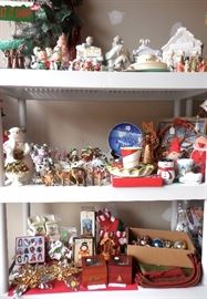 Christmas Decor including Vintage