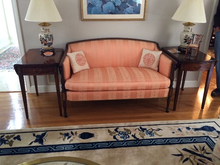Hickory Chair Company Sofa and End tables