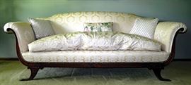Gorgeous Ivory Down filled Settee 