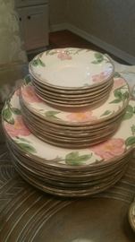 Franciscan dinnerware- Desert Rose