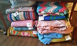 Blankets and afgans
