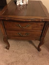 FRENCH PROVINCIAL TWO DRAWER CHEST