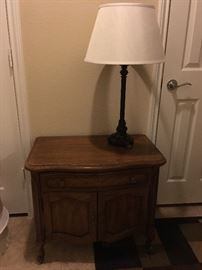 FRENCH PROVINCIAL END TABLE/CHEST