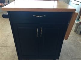 ISLAND KITCHEN CABINET WITH STORAGE