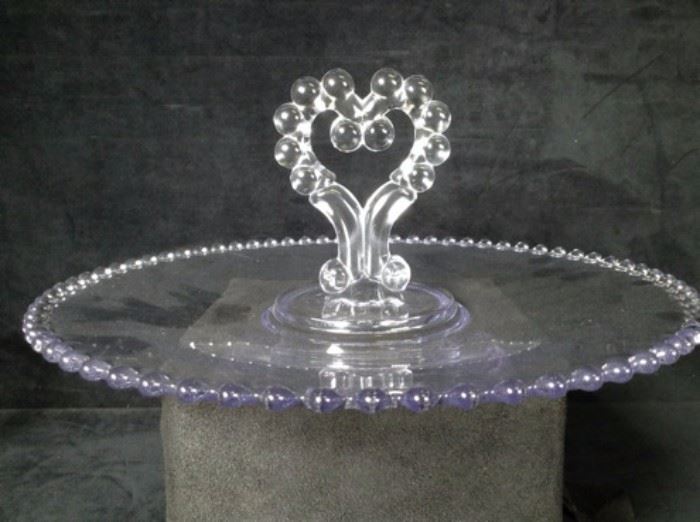 Imperial Candlewick Elegant Glassware -Viennese Blue